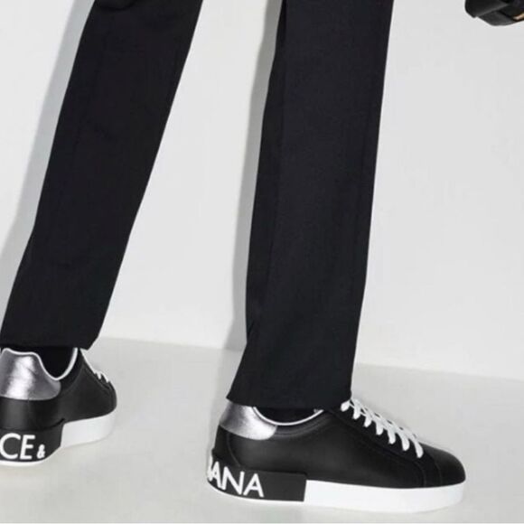 Dolce & Gabbana Men's Portofino Lace Up Sneakers UK size 5/Euro size 39 - Picture 2 of 13